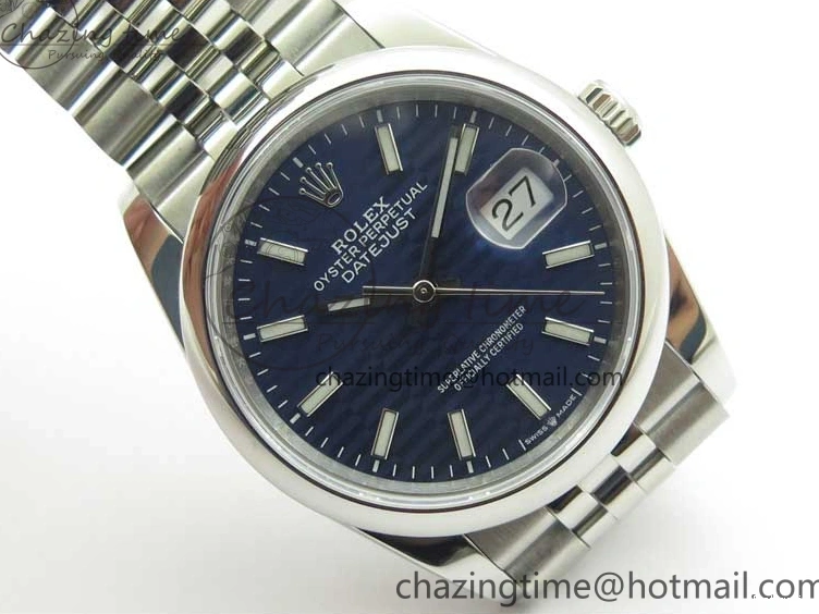 1231 DateJust 36 SS 126200 BP Maker 1:1 Best Edition New Blue Dial on Jubilee Bracelet Resilient 2529